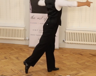 David teaching Leaders Tango Technique