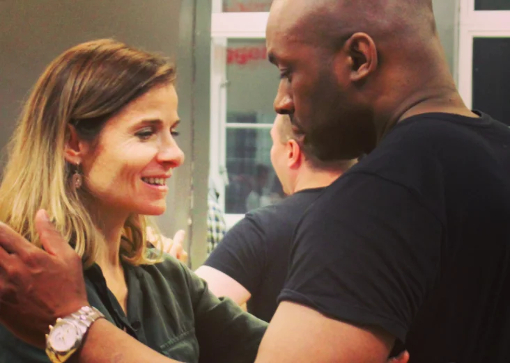 students studying techniques in class