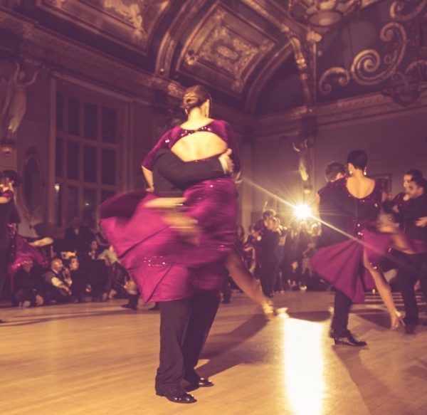 argentine tango student show
