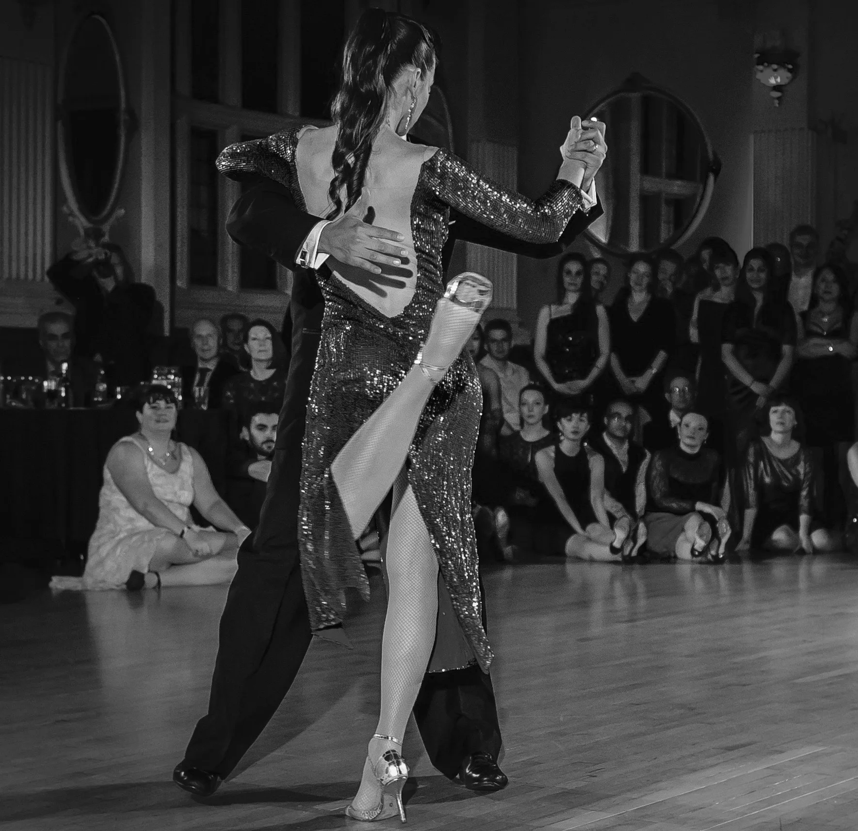 David & Kim performing