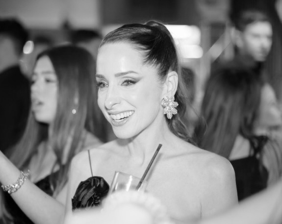 Teacher and Dancer smiling and enjoying party