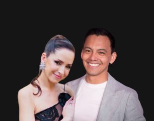 David & Kim teaching tango vals
