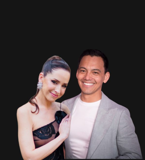 David & Kim teaching tango vals
