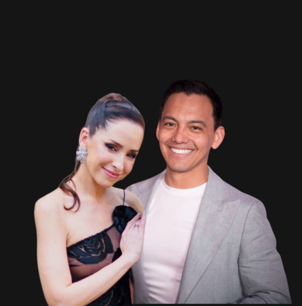 smiling tango instructors, David and Kim Benitez